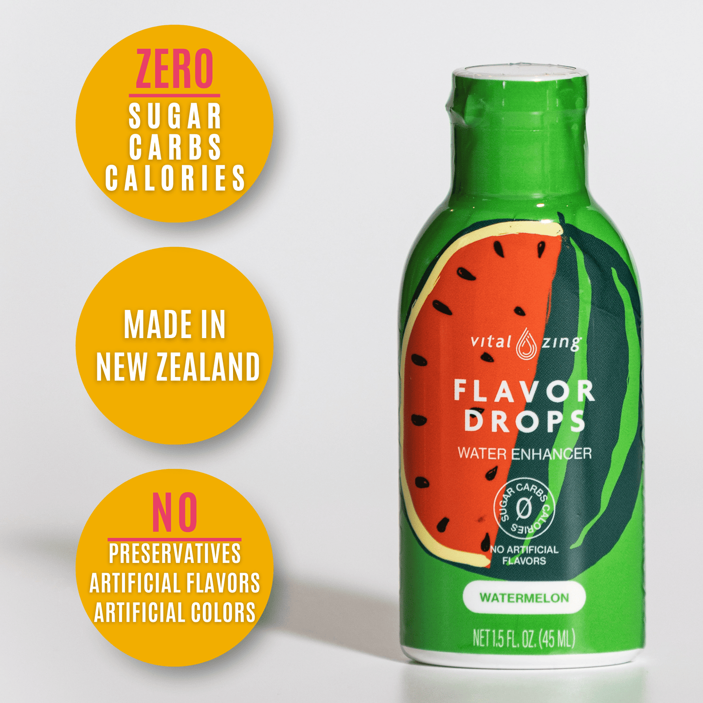 Watermelon Flavor Drops Water Enhancer