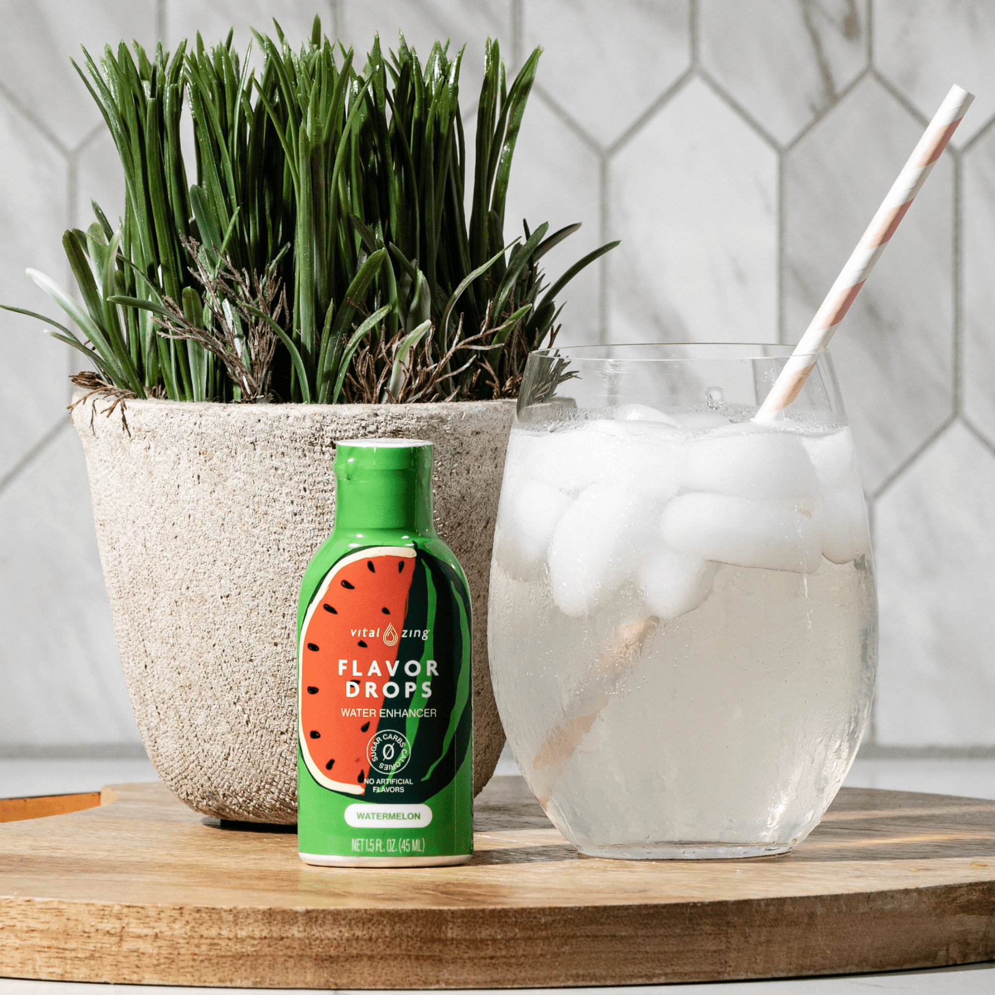 Watermelon Flavor Drops Water Enhancer